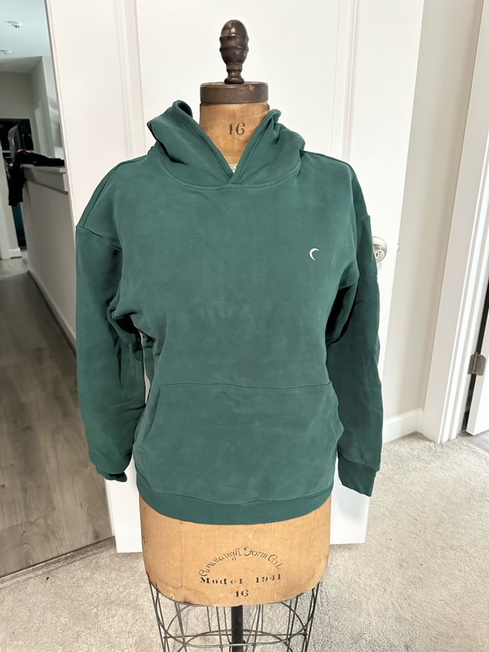 Women's Forest Green Pullover Hoodie